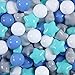 STARBOLO Star Ball Pit Balls for Toddlers 100pcs Pastel Colors Phthalate Free BPA Free NonToxic Crush Proof Play Balls Play Tent Pool Playhouse Playpen Party Decoration - Image 4