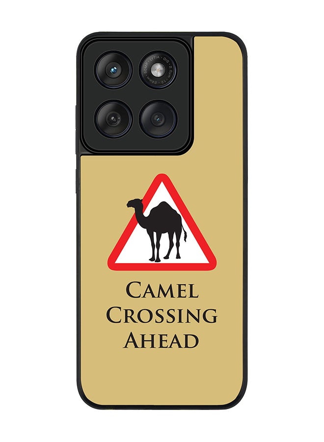Stylizedd For Motorola MOTO Edge 60 Fusion/ Edge 60 Case,Slim fit Camera Protection, Shockproof Thin Phone cover  - Camel Crossing - Image 1