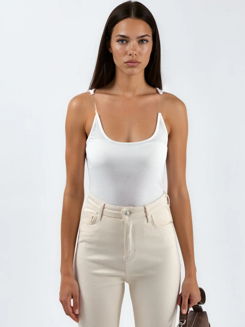 HICCUP Invisible Strap Tank Top