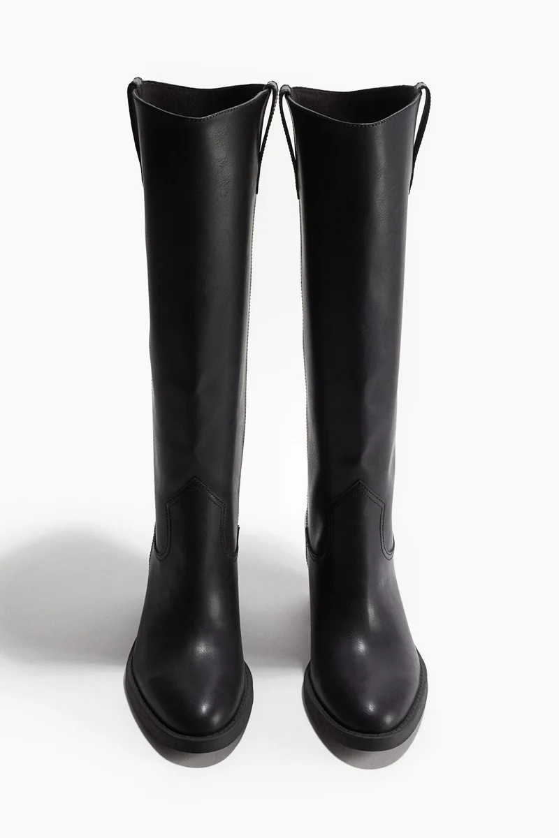H&M Knee-high cowboy boots