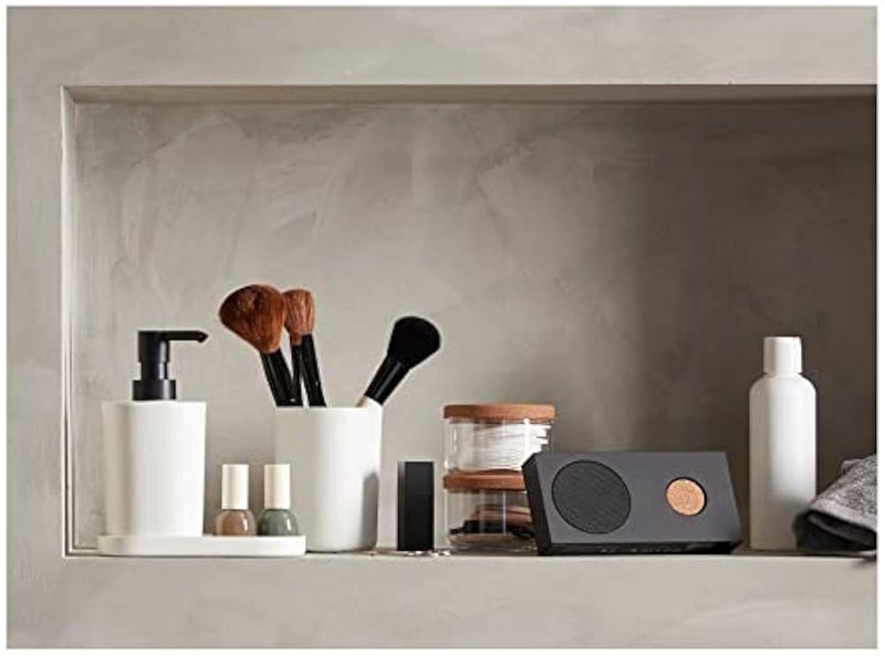 IKEA ASIA 3-Piece Bathroom Accessory Sets, Soap Dispenser, Toothbrush Holder and Tray, White - Image 4