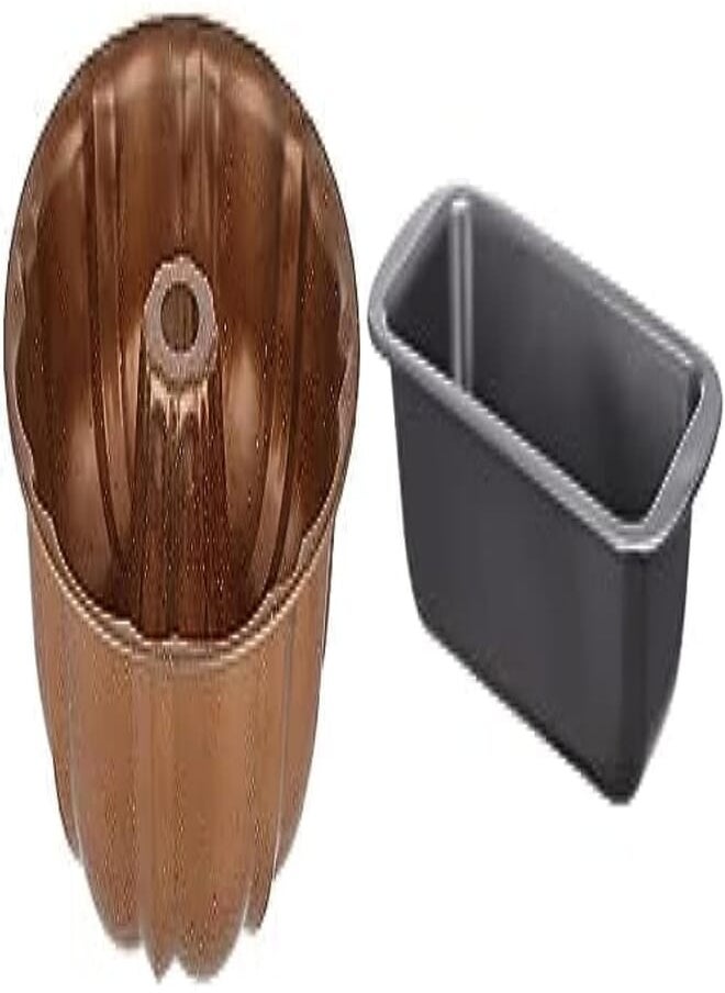 OUDI - No-stick carbon steel toast pan-bread mold bakeware rectangular cake bread loaf pan baking mold kitchen + Oudi aluminum round non-stick cake mold - multi color - Image 1