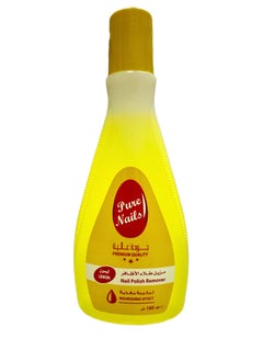 PURE Pure Nails Nail Polish Remover Lemon 180ml  - Image 1
