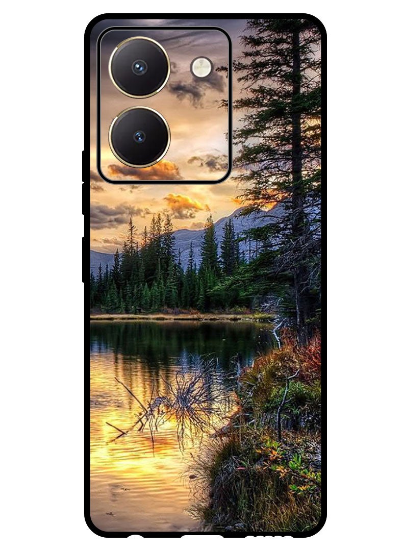 Theodor Protective Case Anti Scratch Shock Proof Bumper Cover For Vivo Y27s Nature - Image 1