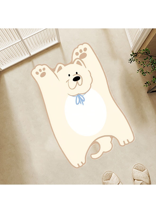 1pcs Cute Cartoon Area Rugs For Bedroom，Soft Diatomaceous Mud Carpet For Bath，Non Slip And Absorbent Mat（15.15x23.42inch） - Image 5