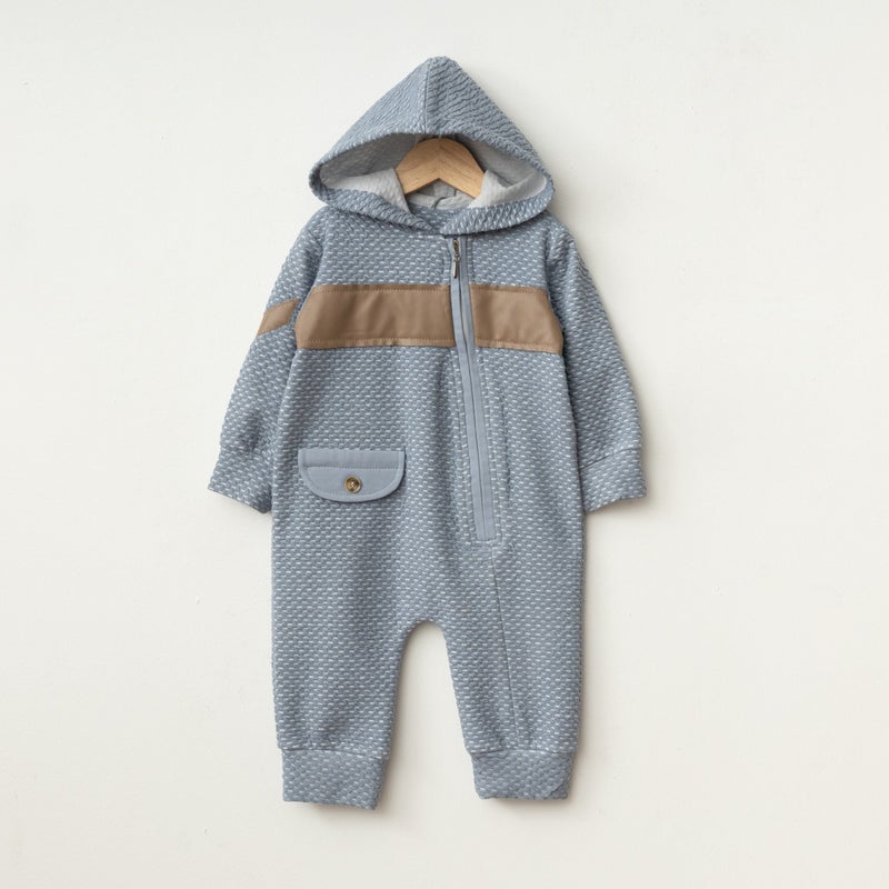 Baby Fou Hooded Jumpsuit - Image 1