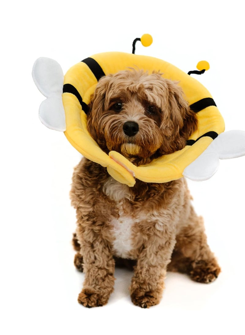 Soft Cone Collar - Bee Design - Image 1