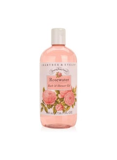 Crabtree & Evelyn Crabtree & Evelyn Bath and Shower Gel, Rosewater, 16.9 Fl Oz 