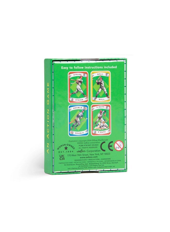 eeBoo -Baseball Playing -Cards and -Game - Image 2