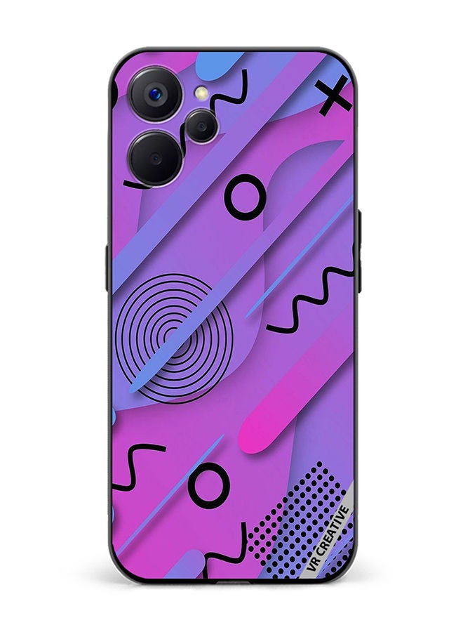 VR CREATIVE Protective Case Cover For Realme 10 5G Layers With Xo Design Multicolour - Image 1