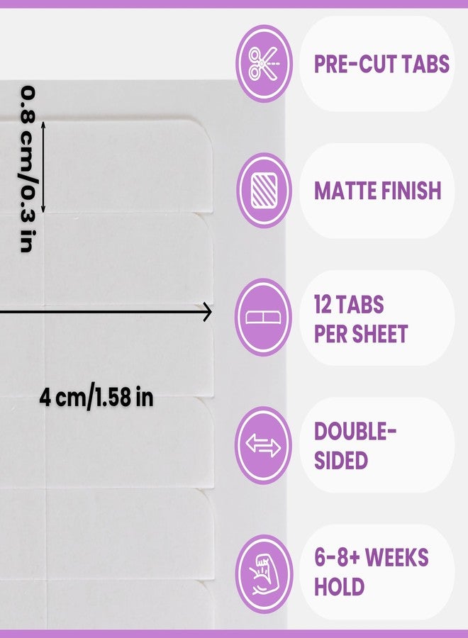 Big Kizzy Extra Hold Double Sided Hair Extension Tape - 144 tabs replacement tape - Strong hold of 6-8+ weeks - Made in USA - Image 2