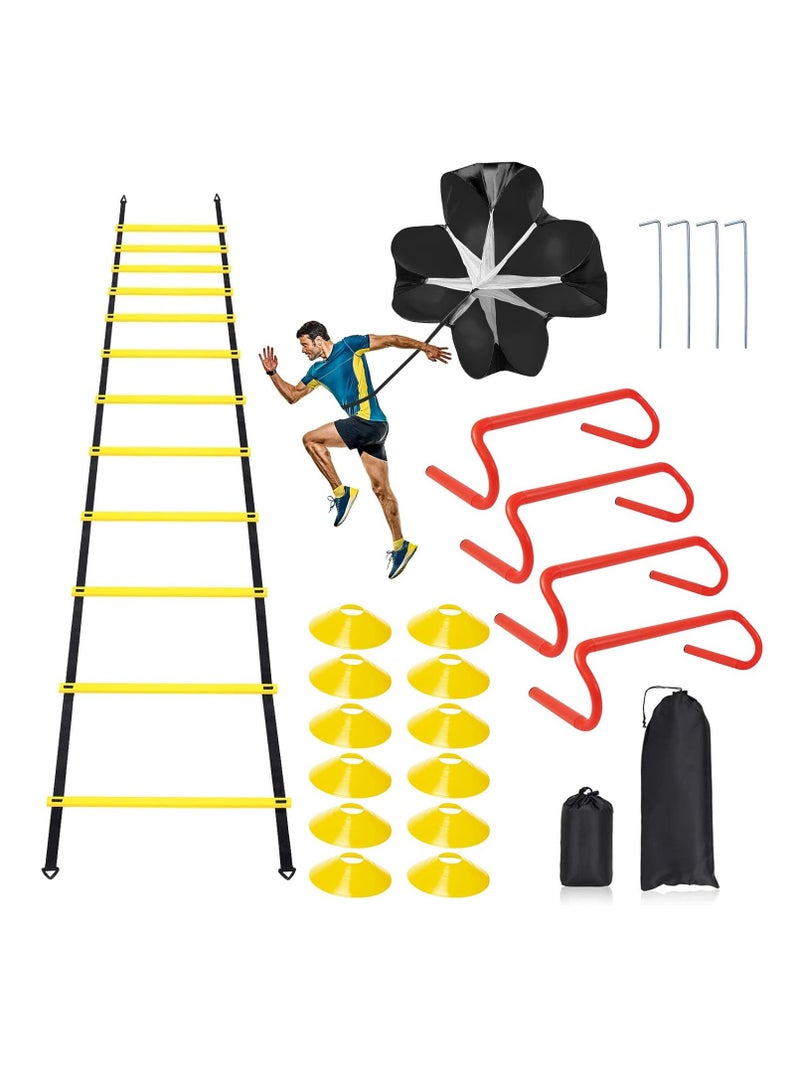 Generic Agility Ladder Workout Equipment Set  - Image 1