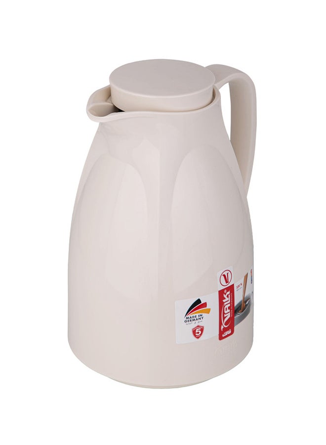 VALK Vacuum Flask 1.5 Liter – Double Wall Glass Inner with Durable Plastic Outer, Wide Mouth & Leak-Proof Cap, Made in Germany - Image 3