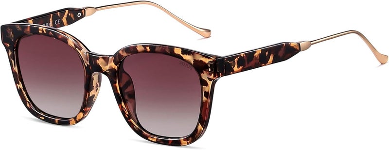 Sojos Classic Square Polarized Sunglasses Womens Mens Retro Trendy UV400 Sunnies SJ2050 - Image 1
