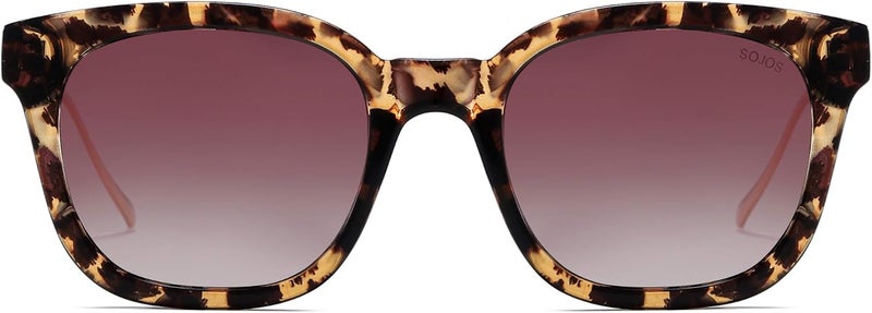 Sojos Classic Square Polarized Sunglasses Womens Mens Retro Trendy UV400 Sunnies SJ2050 - Image 2