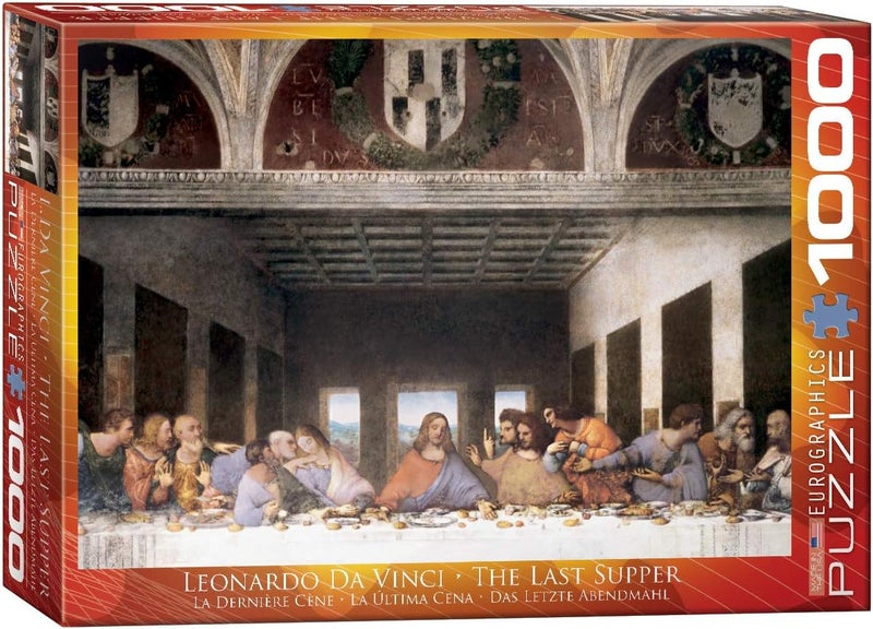 EuroGraphics The Last Supper by Leonard Da Vinci Puzzle 1000Piece - Image 1