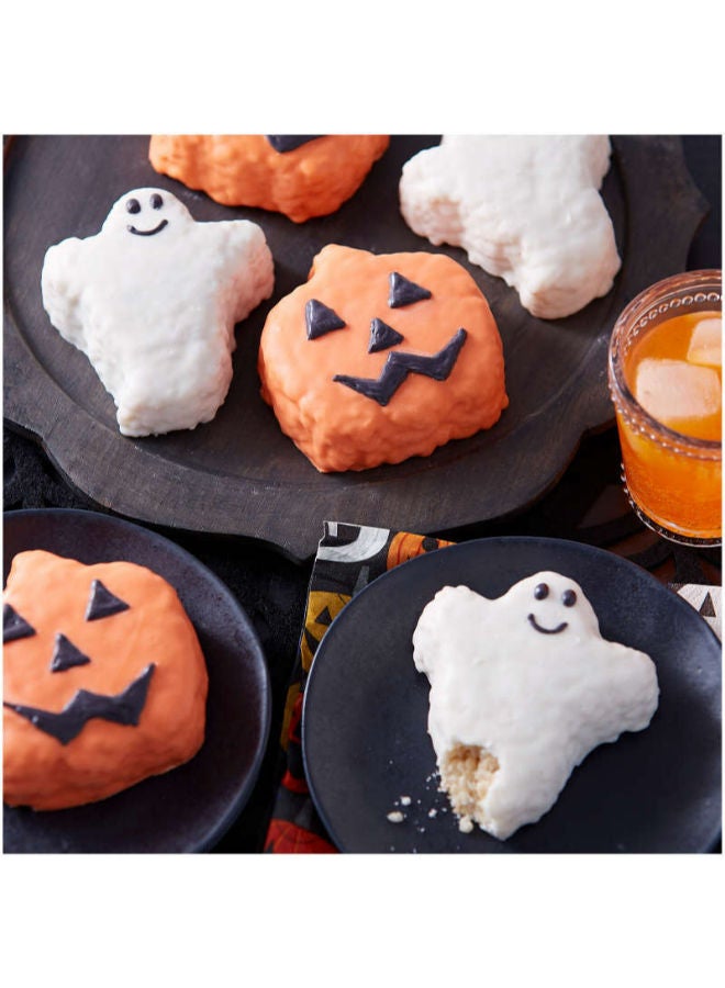 Wilton Halloween Ghost and Pumpkin Mini Cake Pan, 6-Cavity - Image 5