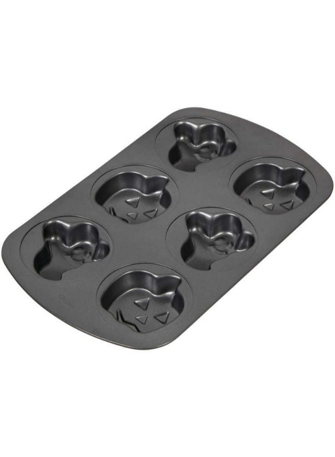 Wilton Halloween Ghost and Pumpkin Mini Cake Pan, 6-Cavity - Image 2