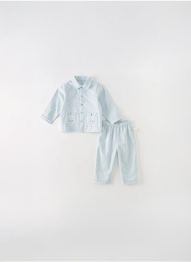 Blue Plaid Pajama - pzsku/ZAE942E7FD09EB2E23CECZ/45/_/1739899417/141e58d5-2be0-4b01-b820-d50147ad56d2