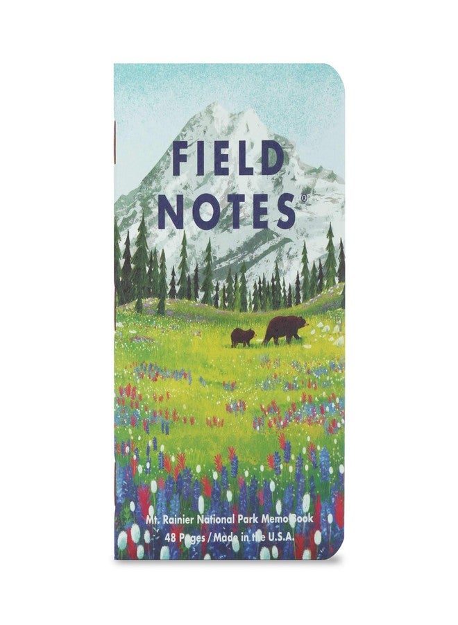 Field Notes: National Parks Series (Series B - Grand Canyon, Joshua Tree, Mount Rainier) - Graph Paper Memo Book 3-Pack - 3.5 x 5.5 Inch - Image 4