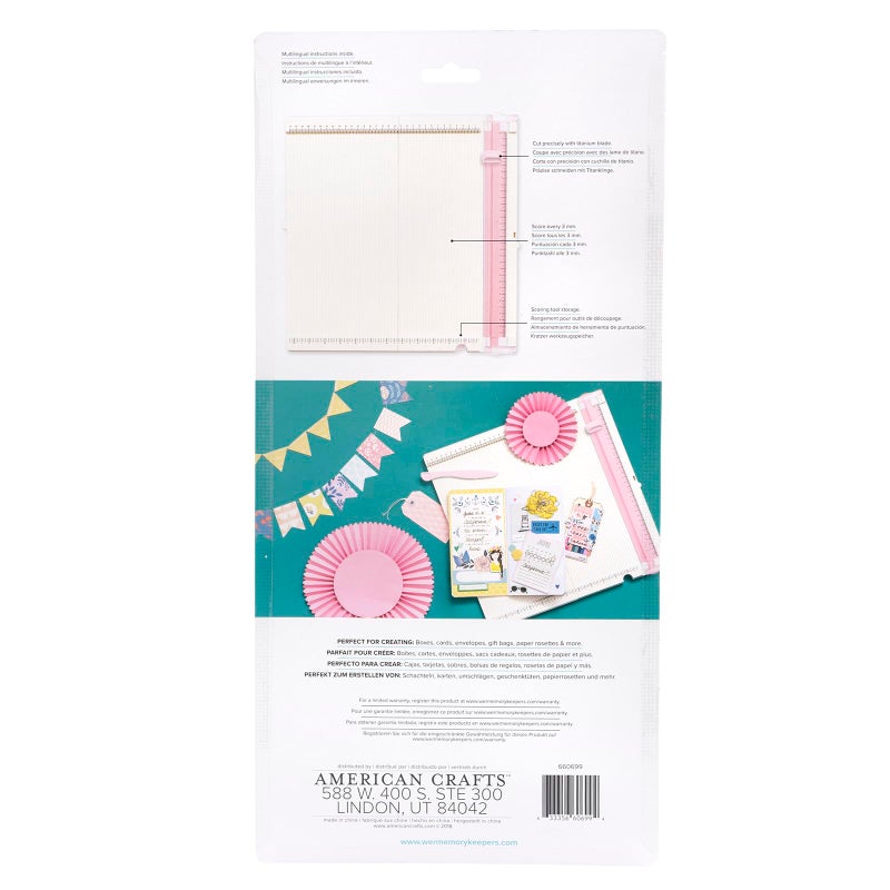 We R Memory Keepers Trim & Score Board- Metric Trim and Score Board Paper Cutter Paper for Crafting 12x12 Surface - Image 2