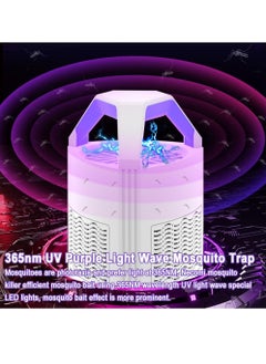 Necomi Electric Bug Zapper, Mosquito Zapper, Mosquito Trap, USB Powered UV LED Light for Bedroom, Living Room, Kitchen, Office  - Image 3