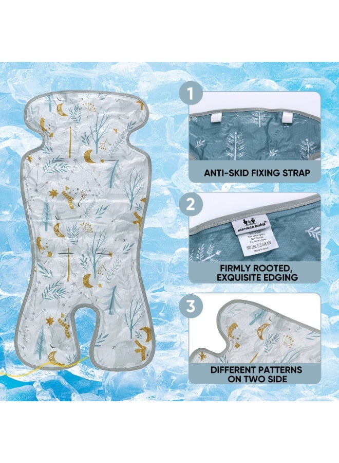 Miracle Baby Reversible Universal Stroller Cushion Cooling Pad for Baby, Cooler Car Seat Insert for Summer - Image 3