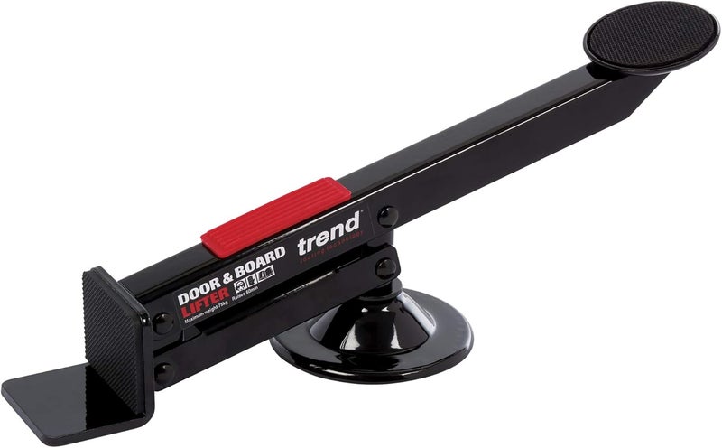 Trend Swivel-Type Door and Board Lifter, Hands-Free Support for Your Projects, Black, D/LIFT/B - Image 1