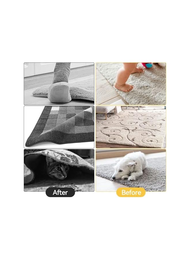PROMASS promass Double Sided Carpet Tape Rug Tape, 5cm x 10m, Carpet Binding Tape Strong Adhesive and Removable, Strong Sticky Tape for Area Rugs, Tile Hardwood Floors,Over Carpet  - Image 5