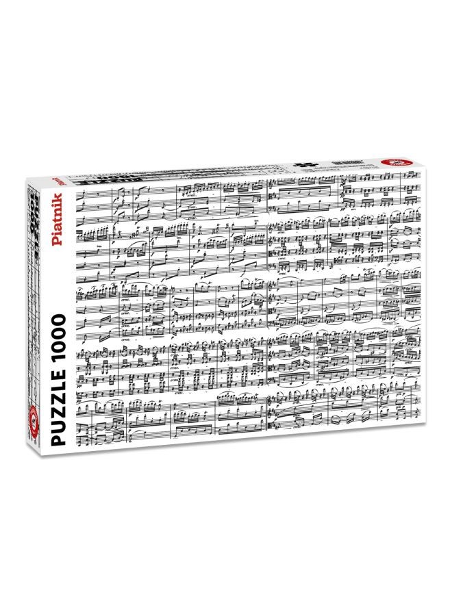 Piatnik Musical Notes 1000 piece puzzle - Image 1