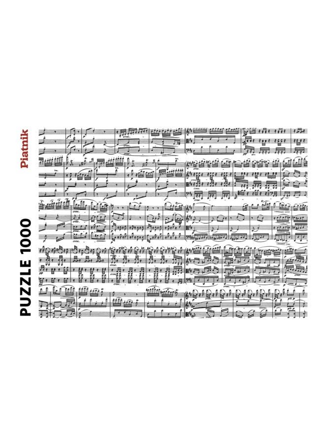 Piatnik Musical Notes 1000 piece puzzle - Image 3