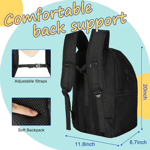 Goloni Bowling Backpack,Single Ball Bag with Shoe Compartment Up to Size 16,Bowling Bag with Padded Ball Holder - Image 5