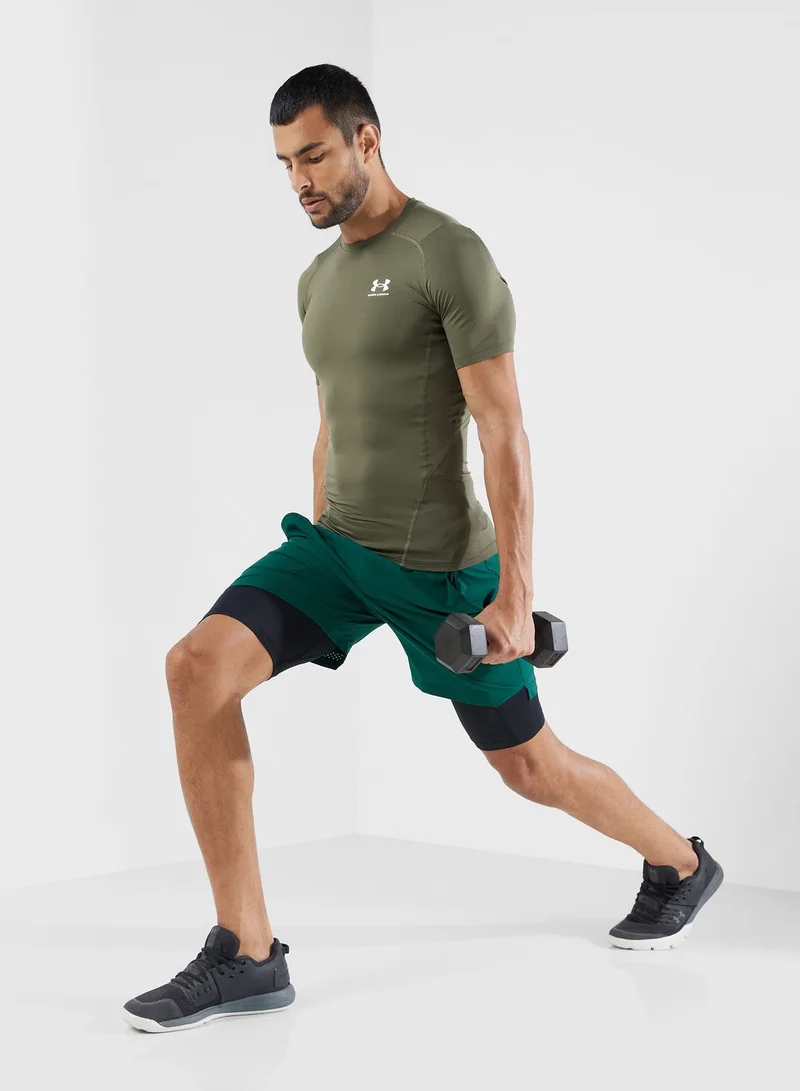 UNDER ARMOUR Heatgear Armour Compression Short Sleeve T-shirt