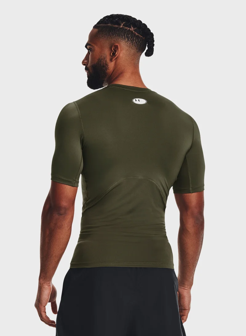 UNDER ARMOUR Heatgear Armour Compression Short Sleeve T-shirt