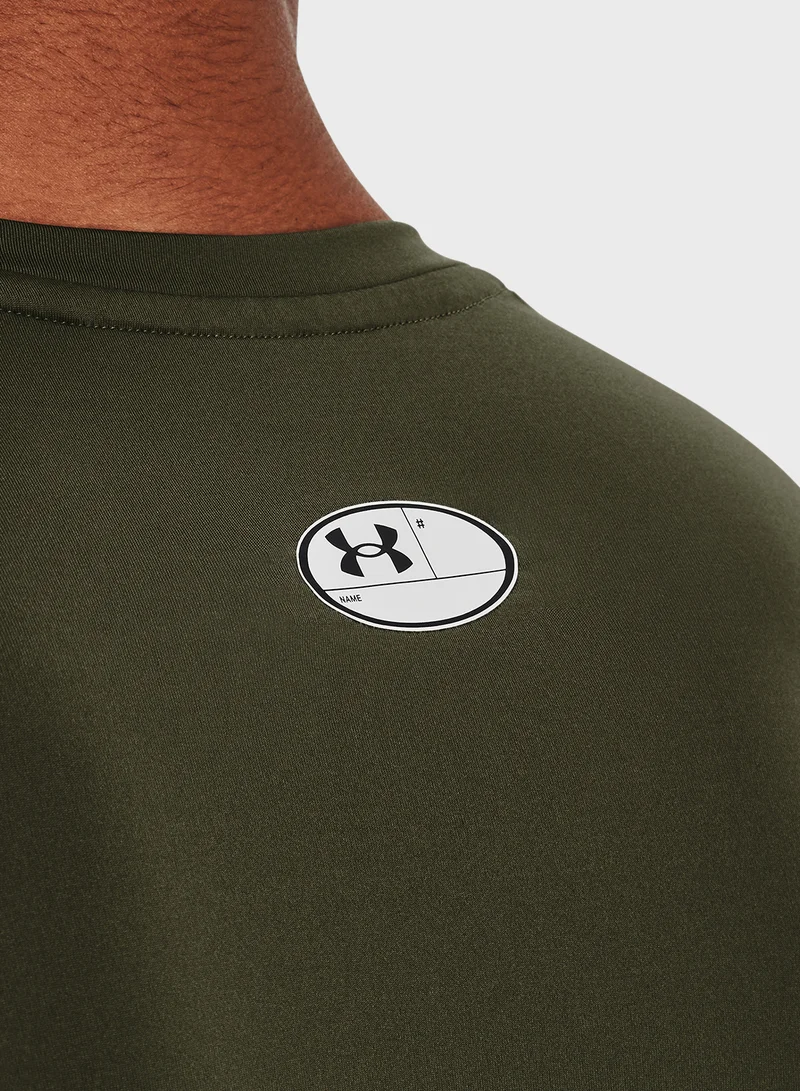 UNDER ARMOUR Heatgear Armour Compression Short Sleeve T-shirt