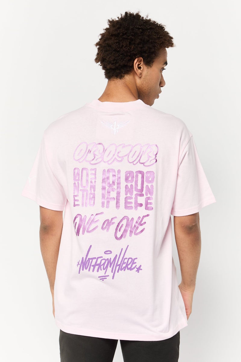 Puma x Lamelo Ball Men Sportswear Fit Basketball T-Shirt, Pink - Image 3