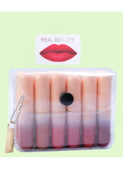 A set Of Small Lipsticks From Real Beauty That Is Placed In The Handbag, 12 Multi Colored Pens