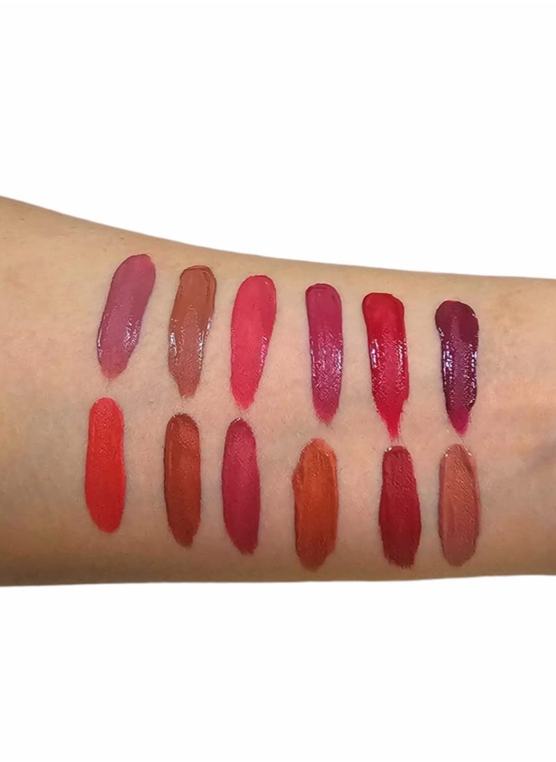REALBEAUTY - A set Of Small Lipsticks From Real Beauty That Is Placed In The Handbag, 12 Multi Colored Pens - Image 1