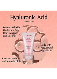 L'Erbolario Hyaluronic Acid Light And Volume Conditioner Cream By Lerbolario For Unisex 5.07 Oz Conditioner  - Image 4