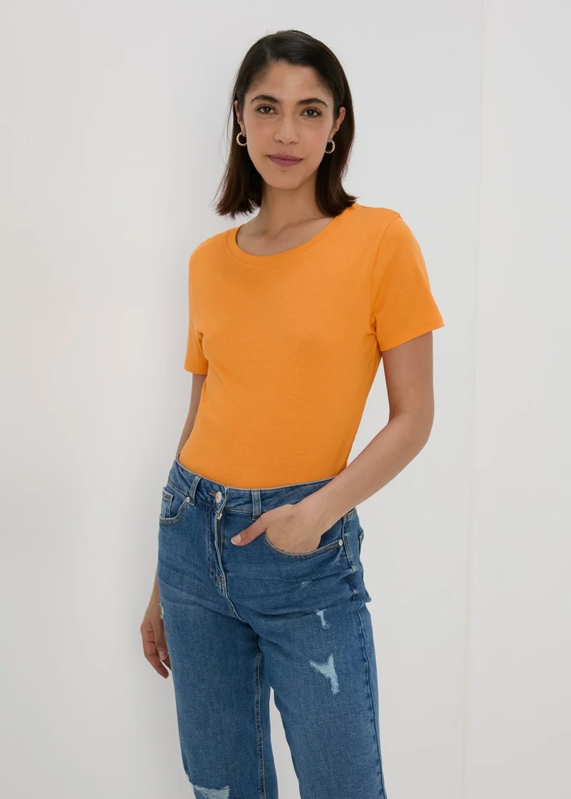 Matalan Orange Essential T-Shirt