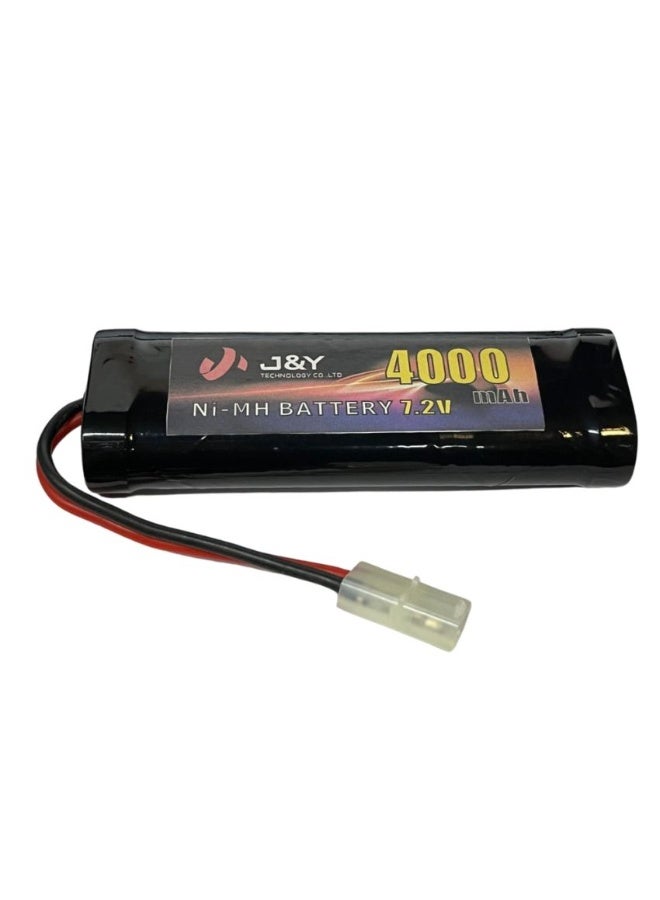 7.2V 4000mAh NiMH Battery Pack High-Capacity Rechargeable Battery for RC and Power Applications