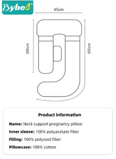 Pregnancy Pillow, Full Body G Shaped Pillows for Maternity Sleeping Support, a Must Have for Pregnant Women, Back Hips Legs Belly Supporting, with Removable and Washable Cover - pzsku/ZAE9507BFA7B48EE126ECZ/45/_/1729580939/52d6266d-b2c7-40fd-a912-754882a5b8bf