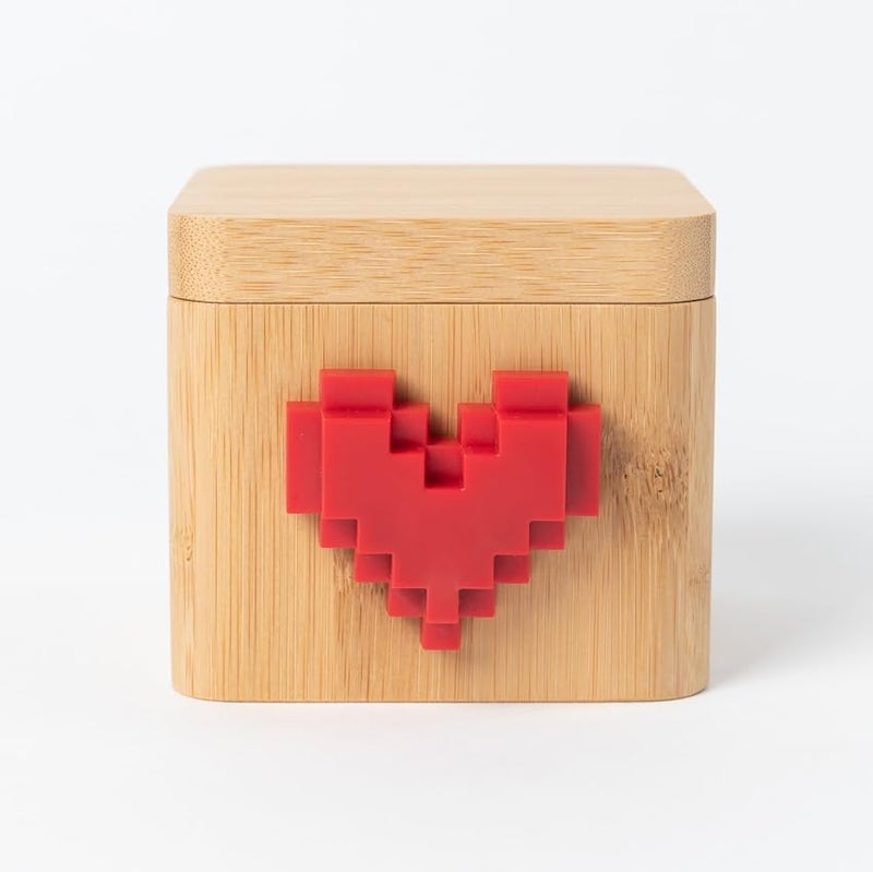 Lovebox Black & White | Love Note Messenger | Meaningful for Mom, Dad, Wife, Husband, Grandma, Grandpa, Kids, Couple Gift, Long Distance Relationship Gift - Image 2