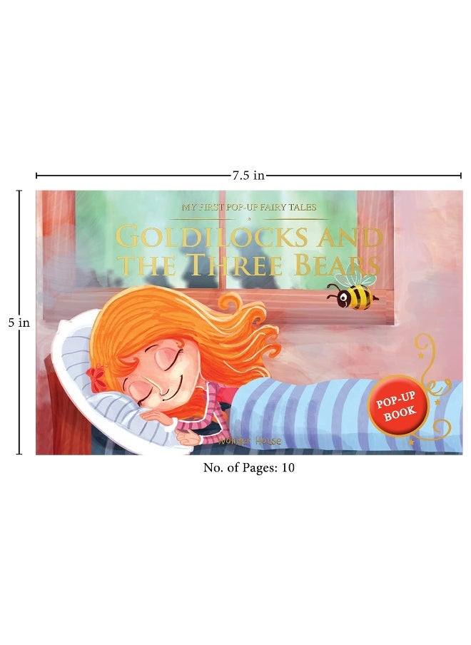 null - My First Pop-Up Fairy Tales - Goldilocks and The Three Bears : Pop up Books for children - Image 1
