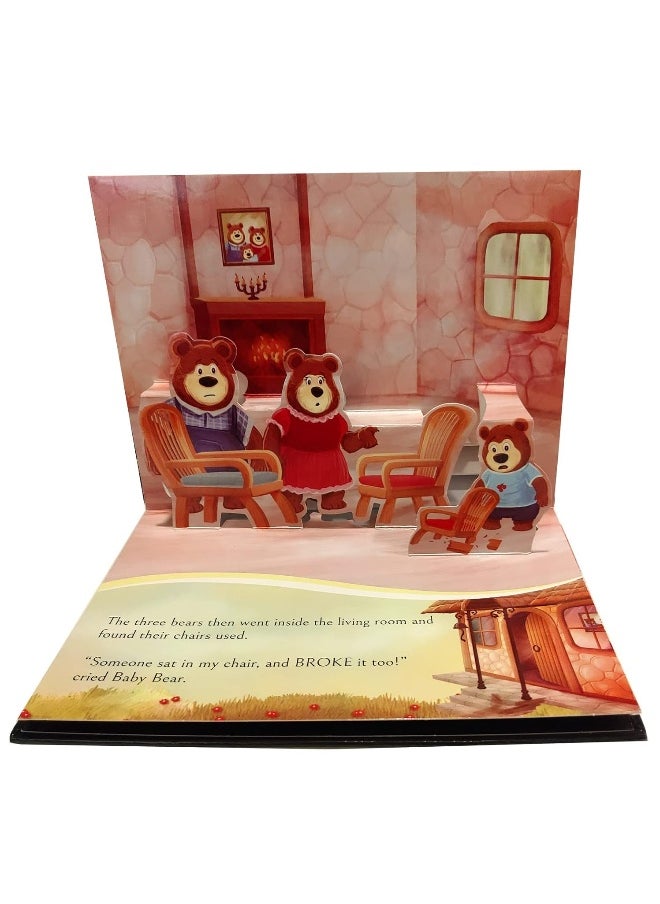 null - My First Pop-Up Fairy Tales - Goldilocks and The Three Bears : Pop up Books for children - Image 1