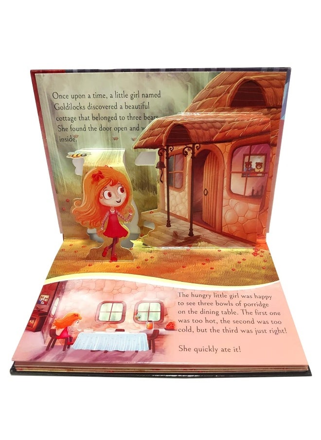 null - My First Pop-Up Fairy Tales - Goldilocks and The Three Bears : Pop up Books for children - Image 1