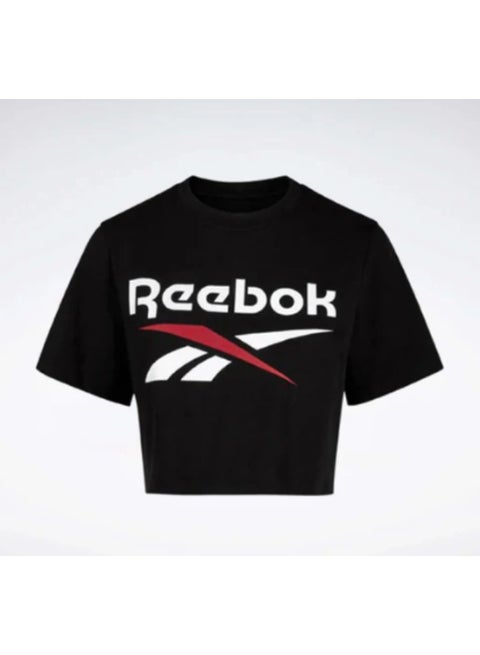 Sadie 2 Colour Logo Crw Cropped Ss Tee