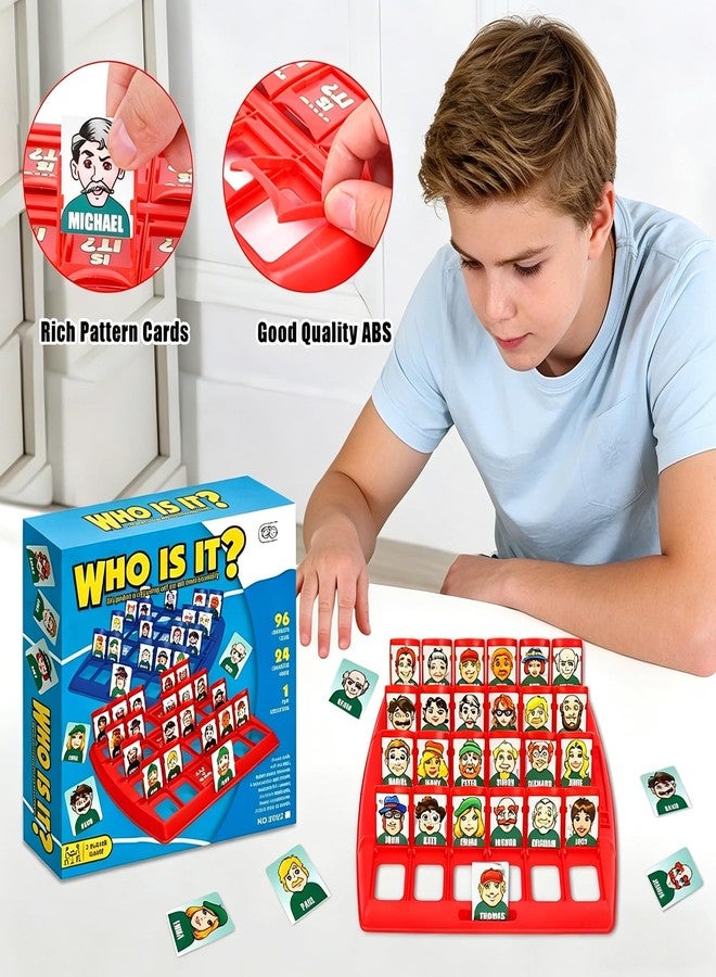 rytopt Who is It, Guessing Game, Classic Family Guessing Board Game for Adult, Fun Puzzle Game for Travel, Parties & Game Night - Image 5