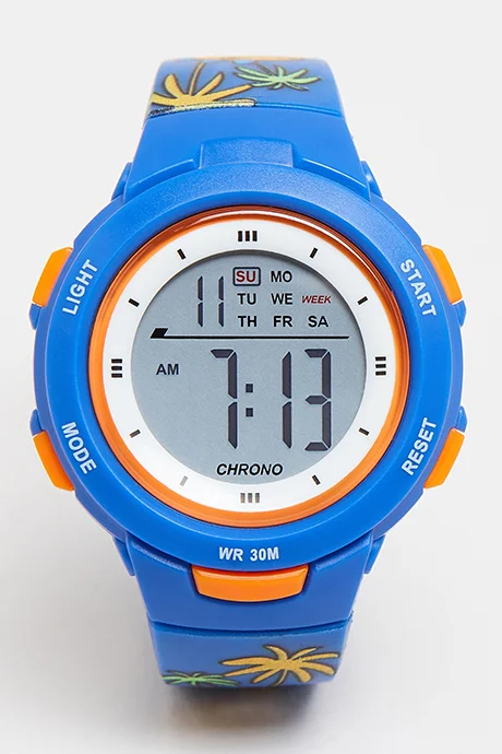 أر أند بي Printed Digital Watch