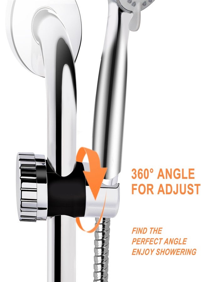 YOO.MEE ADA Grab Bar Hand Shower Bracket, ONLY FIT DIAMETER 1.25'' (32mm) Safety Grab Rail, Split-type design in 5 seconds Easy Installation - Image 4